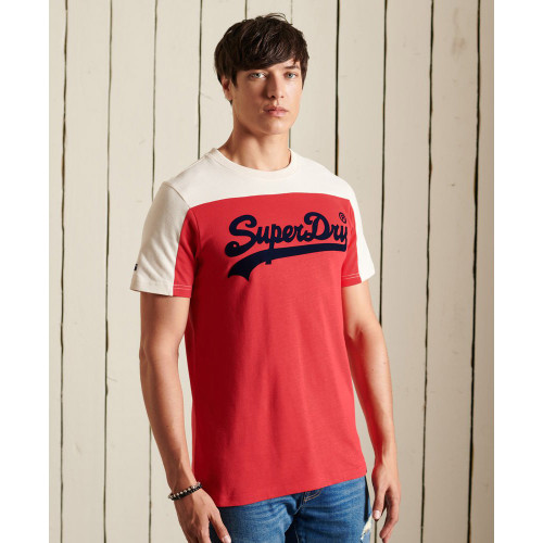 Superdry Ανδρική κοντομάνικη μπλούζα Vintage Logo AC Colourblock T-Shirt